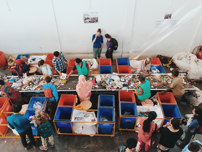 photo of Hasiru Dala’s Waste Collection Facility