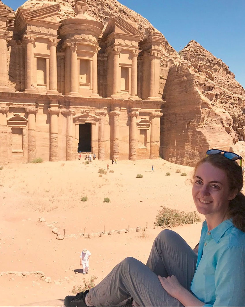 Emma Van Orden in Jordan