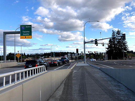 traffic on the I-5