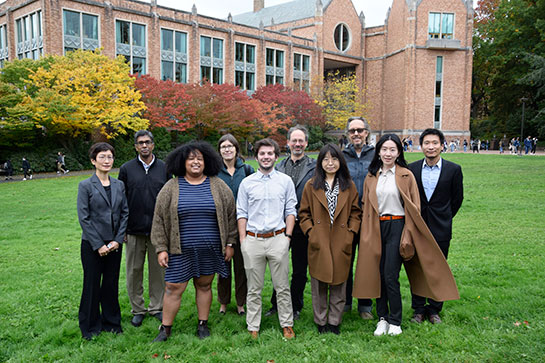 A group shot of researchers