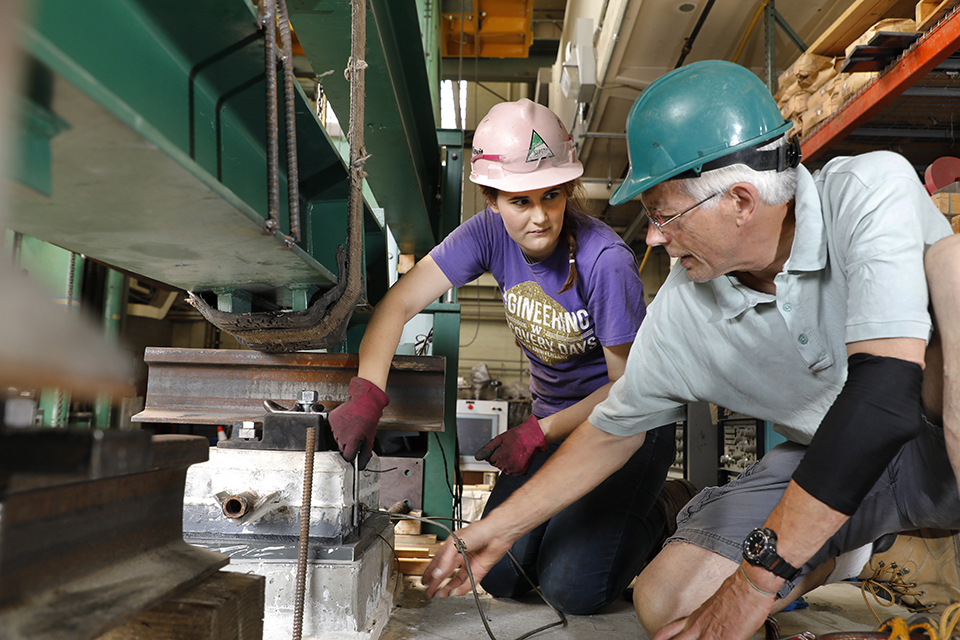 Kristina Tsvetanova and John Stanton discuss an appropriate location for a potentiometer