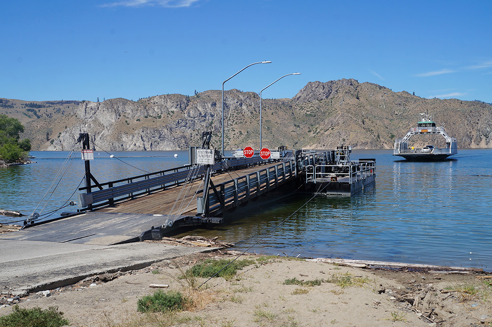 Keller Ferry landings