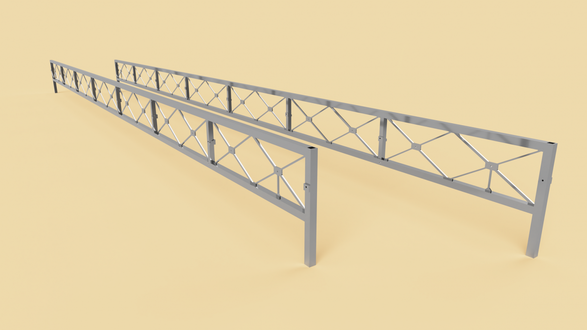A rendering of the team’s bridge