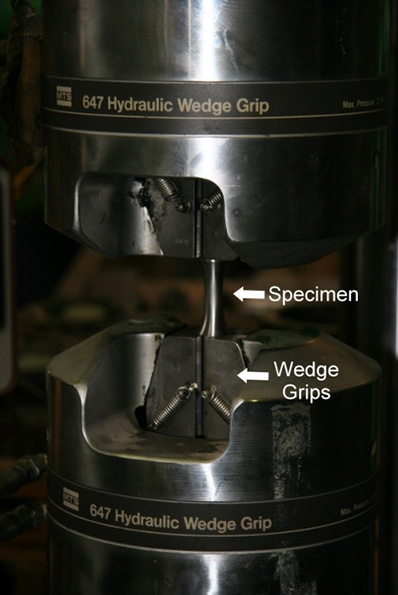 Low-Cycle Fatigue Characteristics of Bridge Steels close up