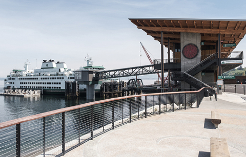 The new Mukilteo Ferry Terminal