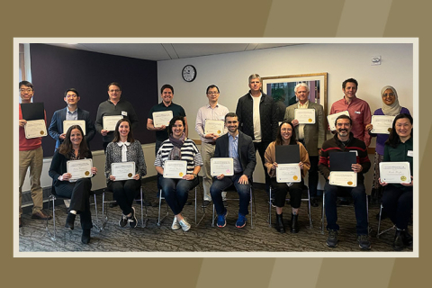 Group photo of award recipients