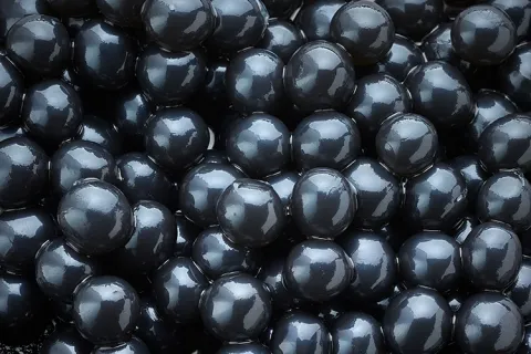 Black boba pearls