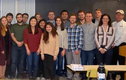 group picture of WAPA scholars