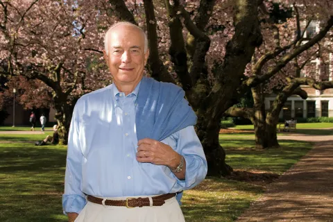 Daniel J. Evans portrait